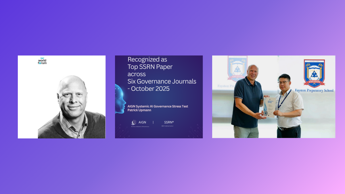 Patrick Upmann AI Governance
