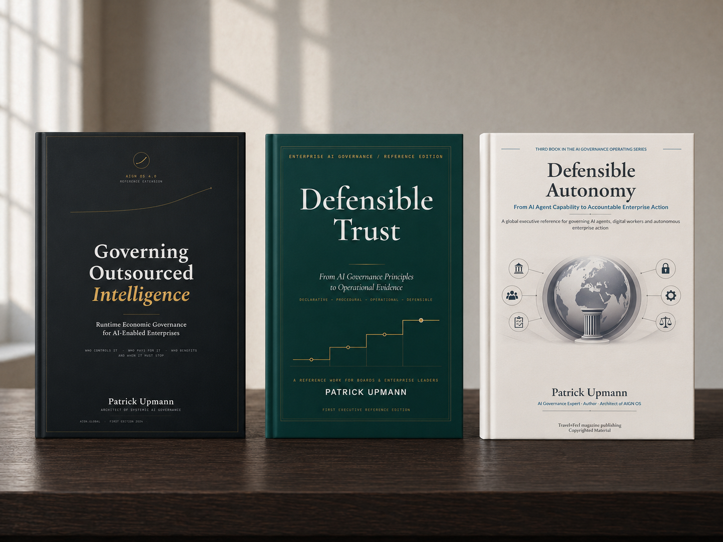 Defensible Trust · Defensible Autonomy · Governing Outsourced Intelligence by Patrick Upmann